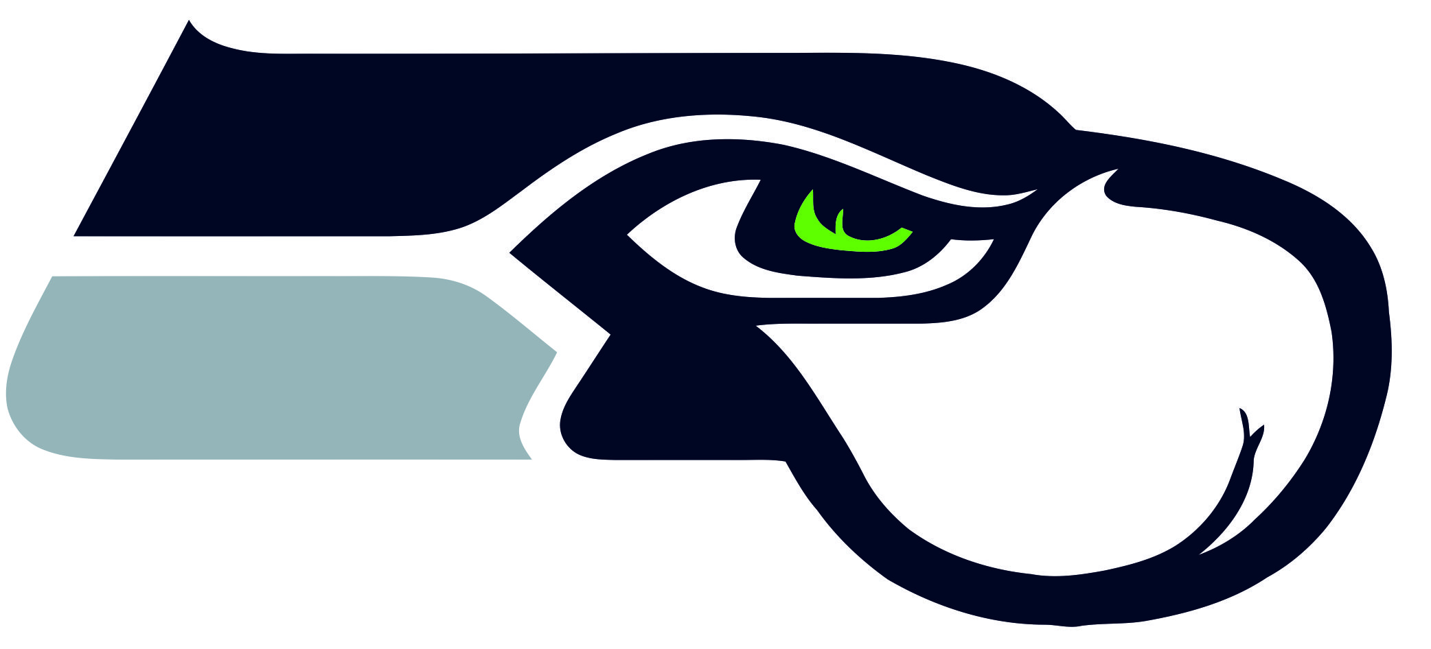 Seattle Seahawks Butts Logo fabric transfer